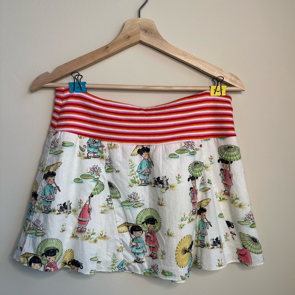 Vintage Voom Mini Skirt By Joy Han